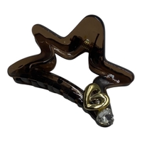 قهوه ای پلاک قلبی