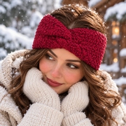 عکس1 هدبند دست بافت گره ای