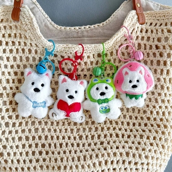 آویز خرس قلبی کوچک