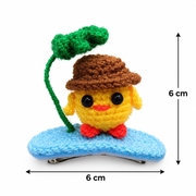 عکس5 گیره دست بافت فانتزی