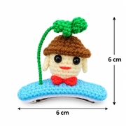 عکس4 گیره دست بافت فانتزی